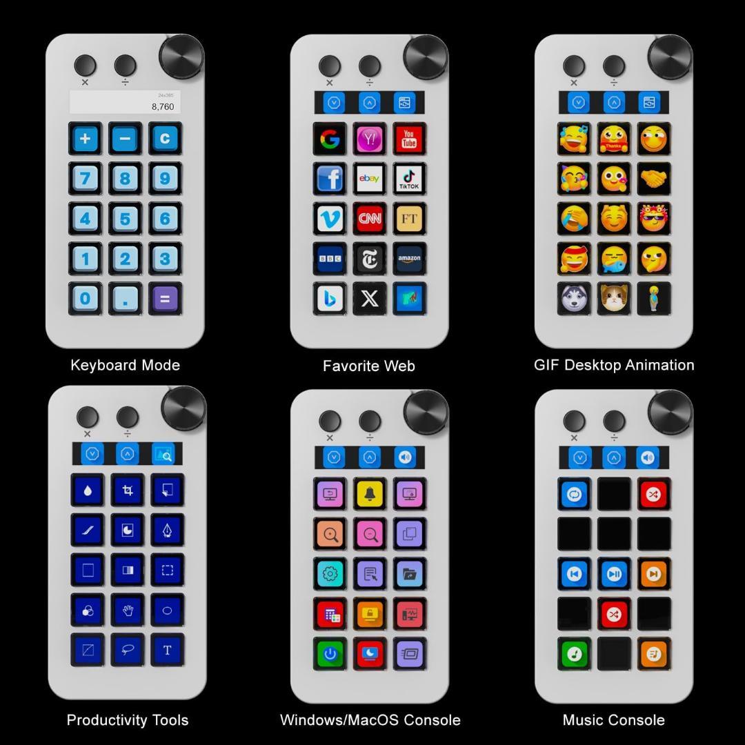 マクロキーボード ストリームドック コントローラーデッキ ストリーミング