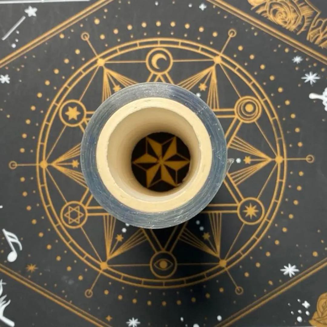 【9270】海外　マステ　中古巻　貝殻光マスキングテープ　装飾背景系