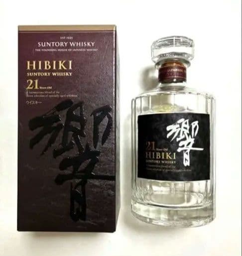 響 21 Year Old ウイスキー 700ml 空き瓶