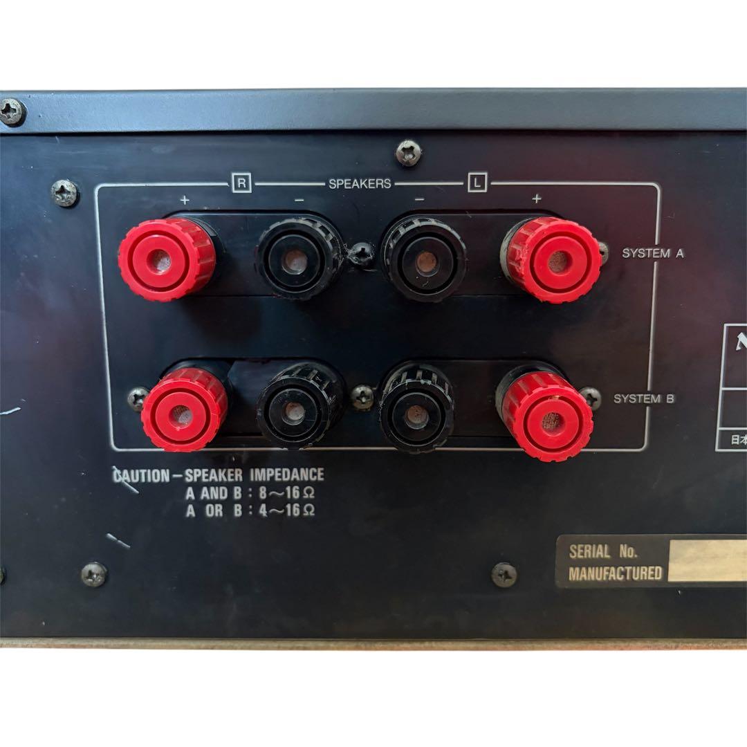 【動作品】NEC プリメインアンプ A-10 TYPE Ⅲ 1990年製