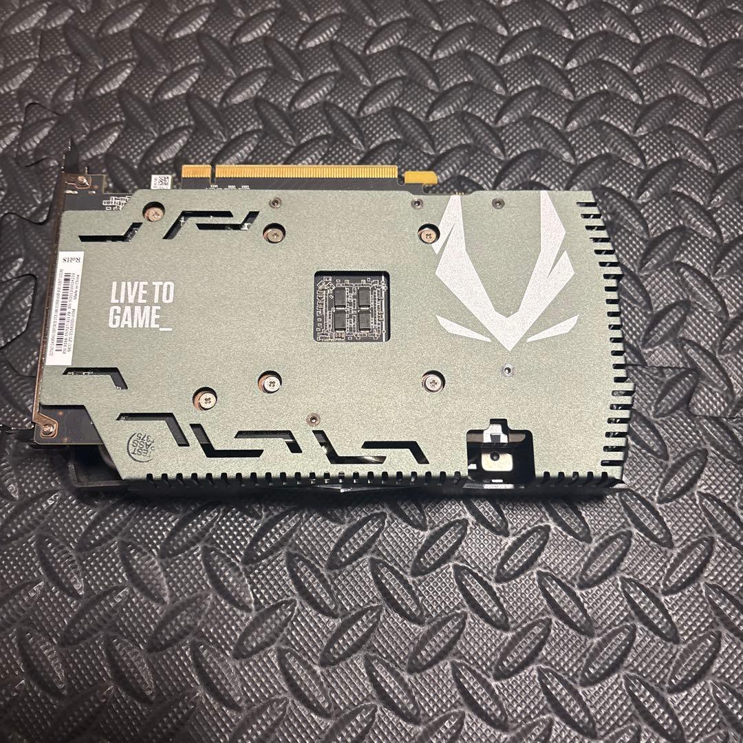 【ジャンク】ZOTAC GeForce GTX1660SUPER AMP6GB